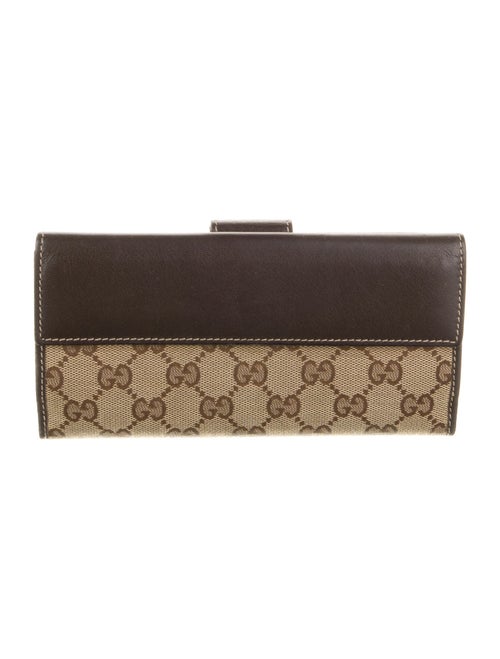 Gucci GG Canvas Continental Wallet