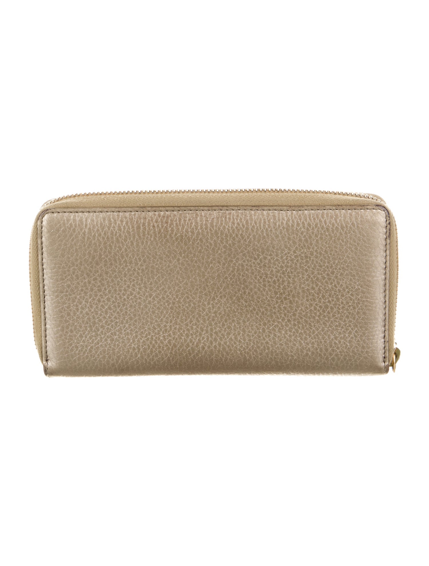 Gucci Interlocking G Logo Leather Continental Wallet