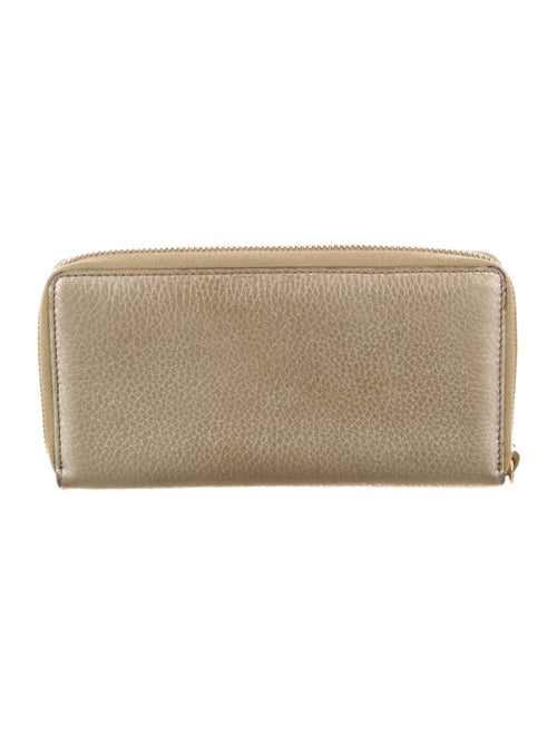 Gucci Interlocking G Logo Leather Continental Wallet