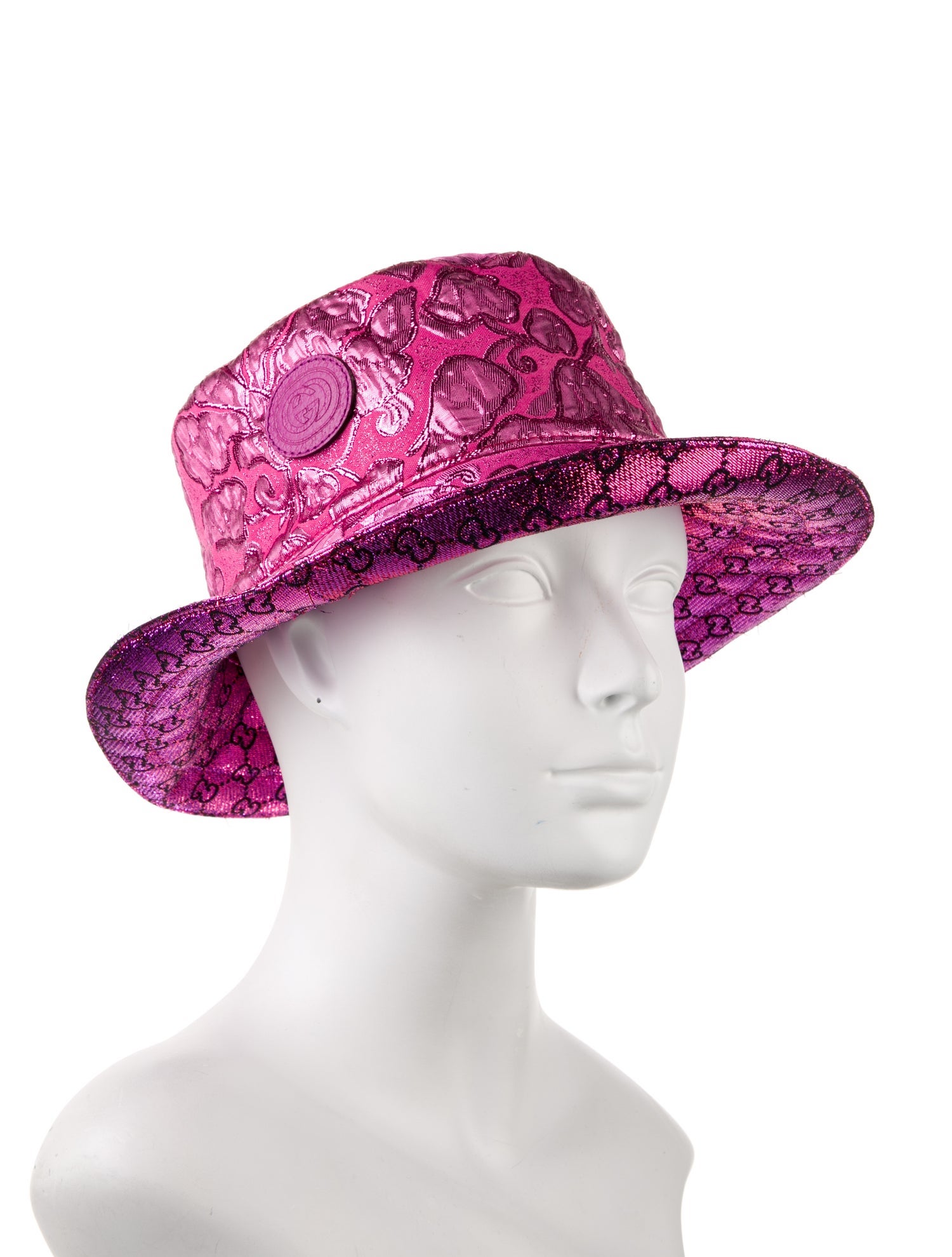 Gucci Monogram Bucket Hat w/Tags