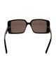 Gucci Square Tinted Sunglasses