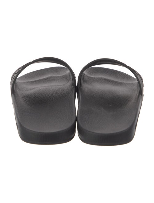 Gucci Interlocking G Logo Rubber Slides