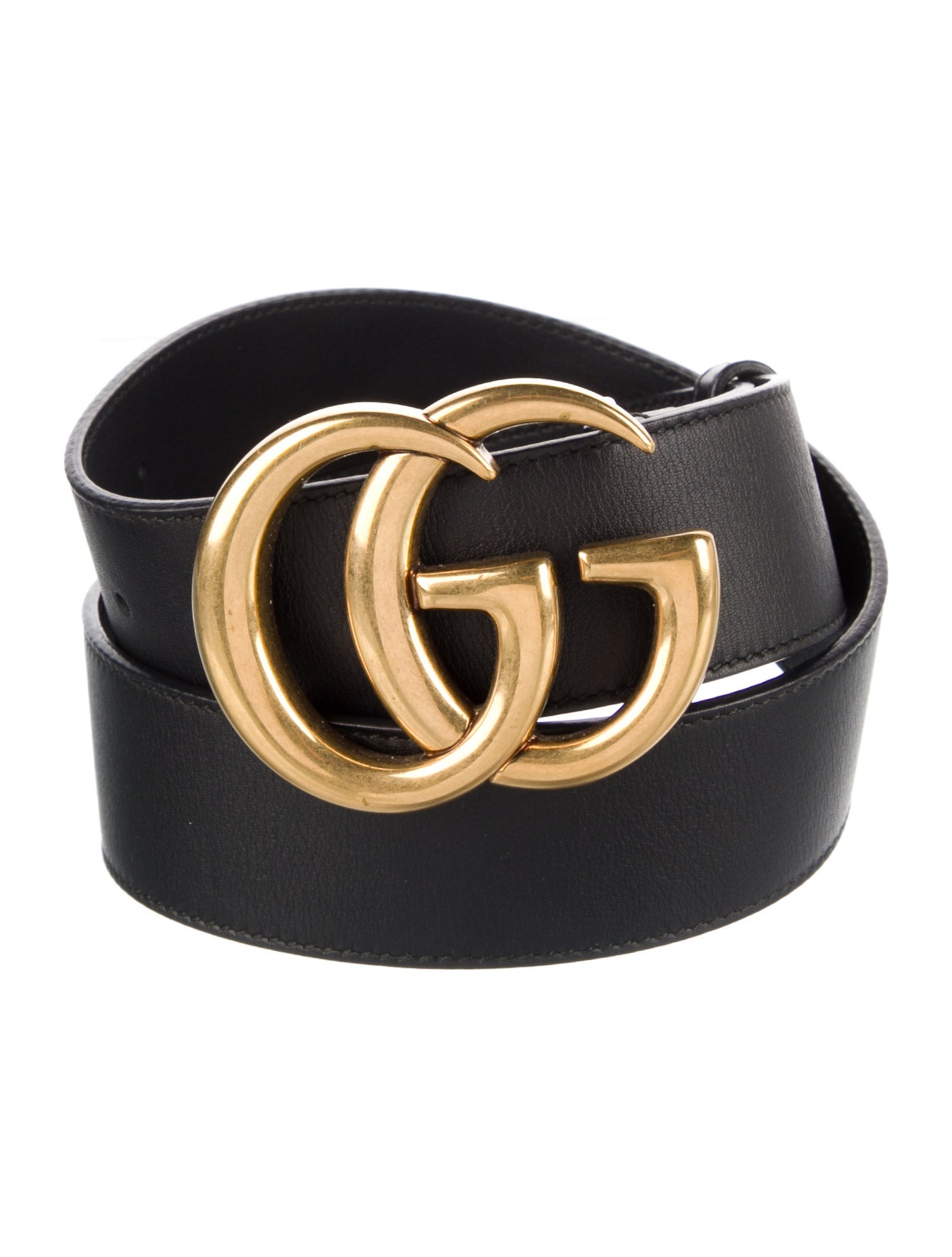 Gucci Double G Logo Leather Belt Kit