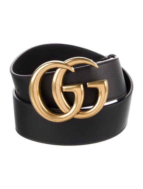 Gucci Double G Logo Leather Belt Kit