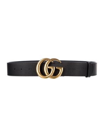 Gucci Double G Logo Leather Belt Kit