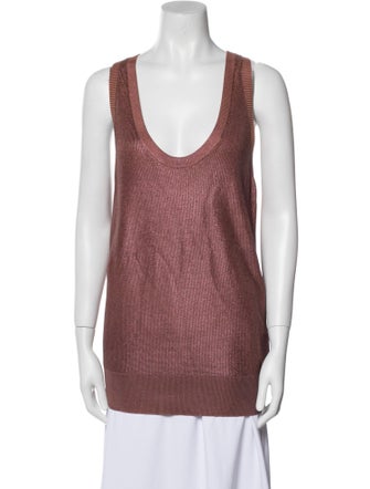 Gucci Scoop Neck Sleeveless Top