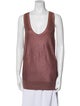 Gucci Scoop Neck Sleeveless Top