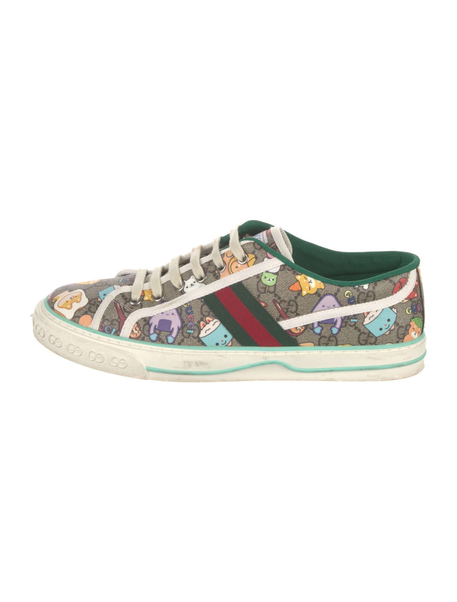 Gucci Graphic Print Sneakers