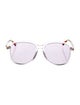 Gucci Aviator Mirrored Sunglasses