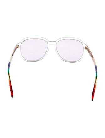 Gucci Aviator Mirrored Sunglasses
