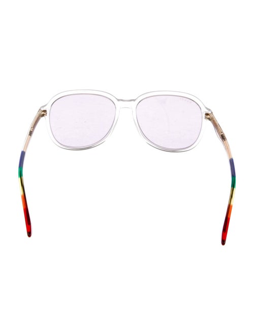 Gucci Aviator Mirrored Sunglasses