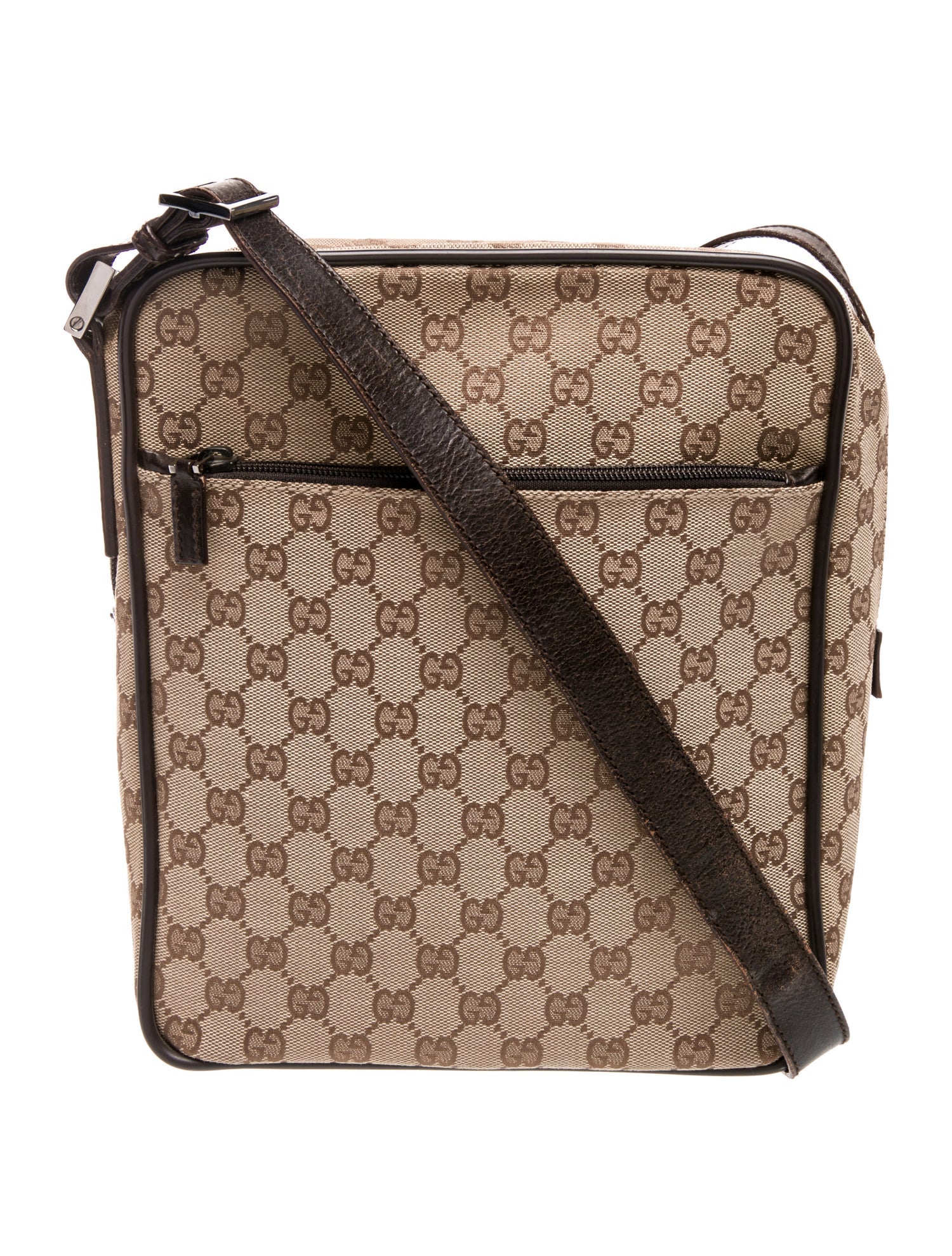 Gucci GG Canvas Messenger Bag