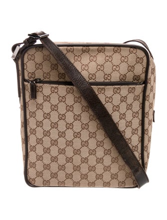 Gucci GG Canvas Messenger Bag
