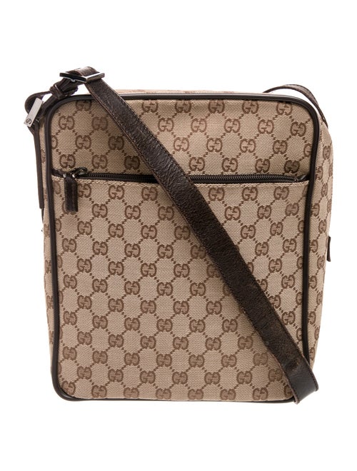 Gucci GG Canvas Messenger Bag