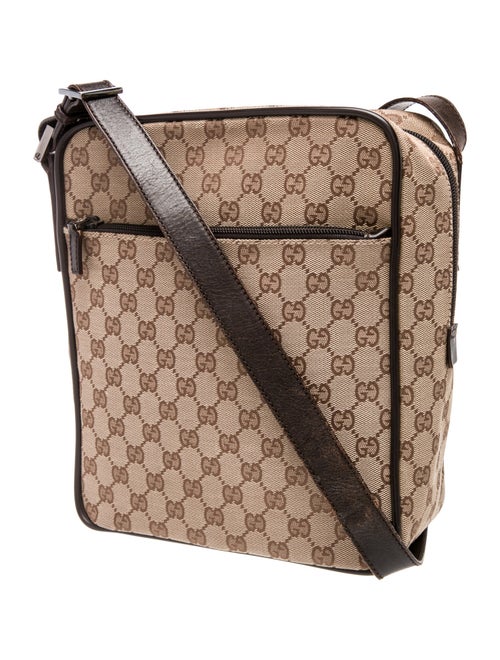 Gucci GG Canvas Messenger Bag