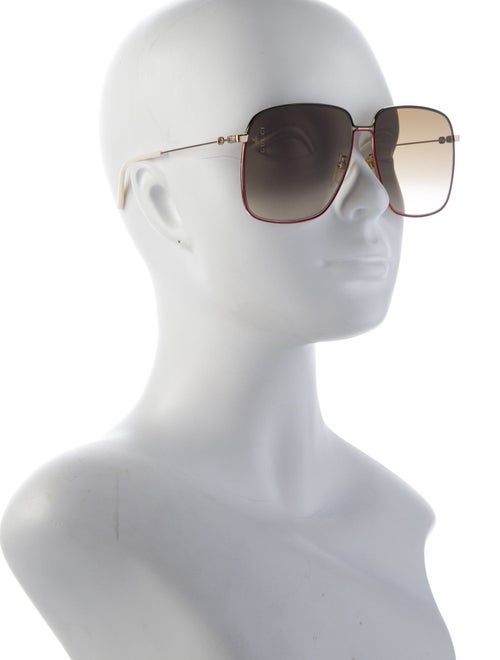 Gucci Oversize Gradient Sunglasses