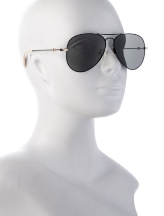 Gucci Aviator Tinted Sunglasses