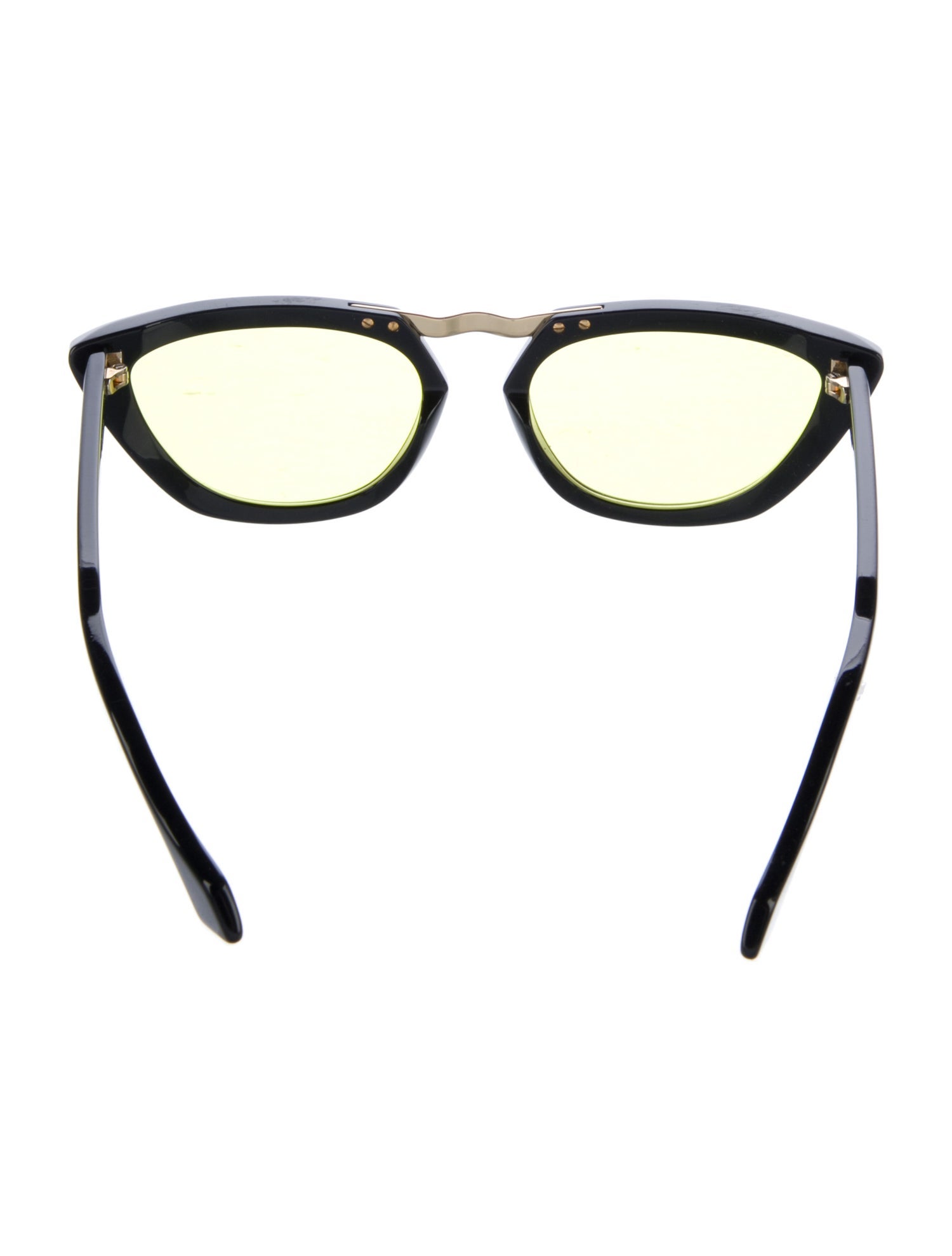 Gucci Web Accent Cat-Eye Sunglasses