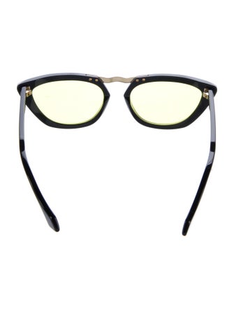 Gucci Web Accent Cat-Eye Sunglasses