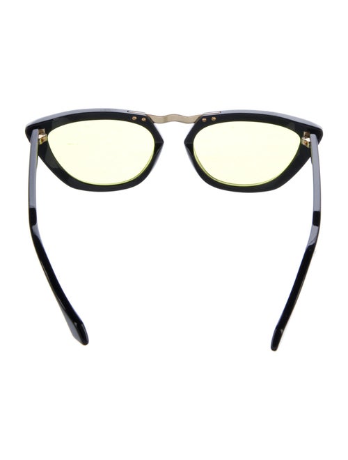 Gucci Web Accent Cat-Eye Sunglasses