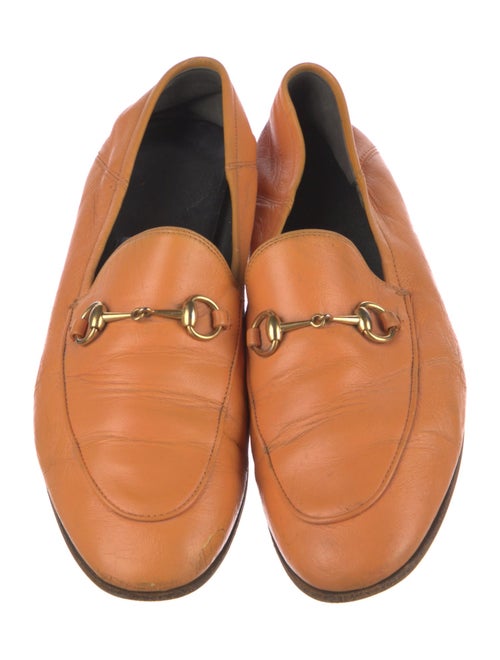 Gucci Horsebit Accent Leather Loafers