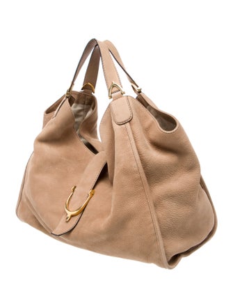 Gucci Nubuck Soft Stirrup Large