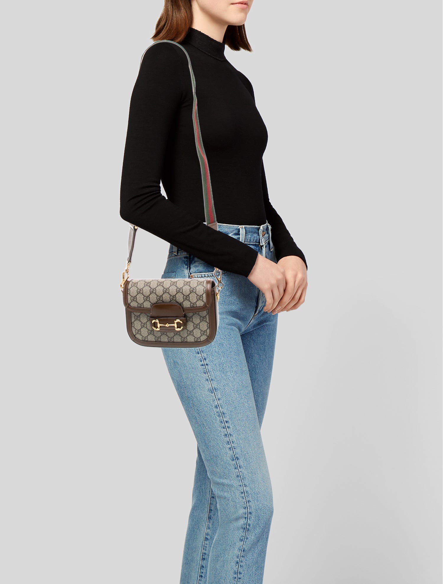 Gucci GG Supreme Horsebit 1955 Mini