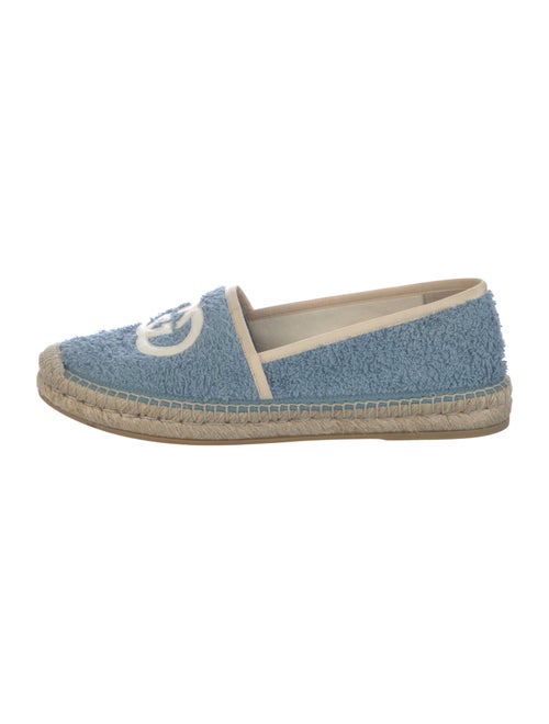 Gucci Interlocking G Logo Terry Cloth Espadrilles