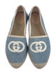 Gucci Interlocking G Logo Terry Cloth Espadrilles