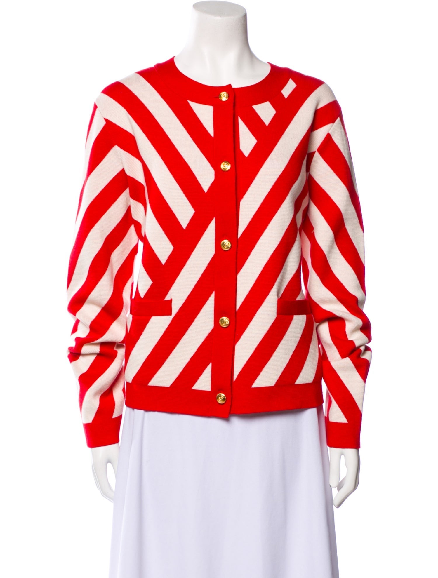 Gucci Wool Striped Sweater w/ Tags