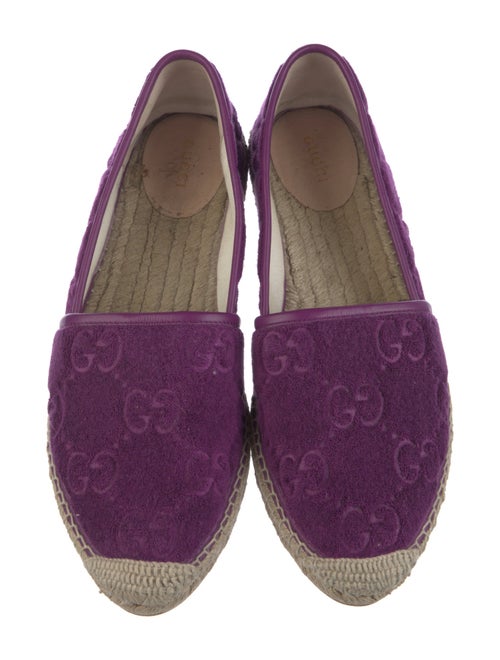 Gucci GG Signature Terry Cloth Espadrilles