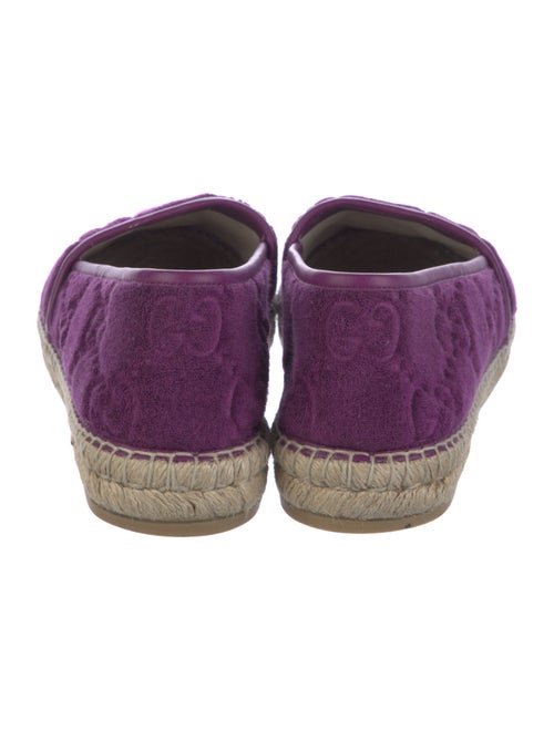 Gucci GG Signature Terry Cloth Espadrilles