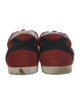 Gucci Suede Colorblock Pattern Sneakers