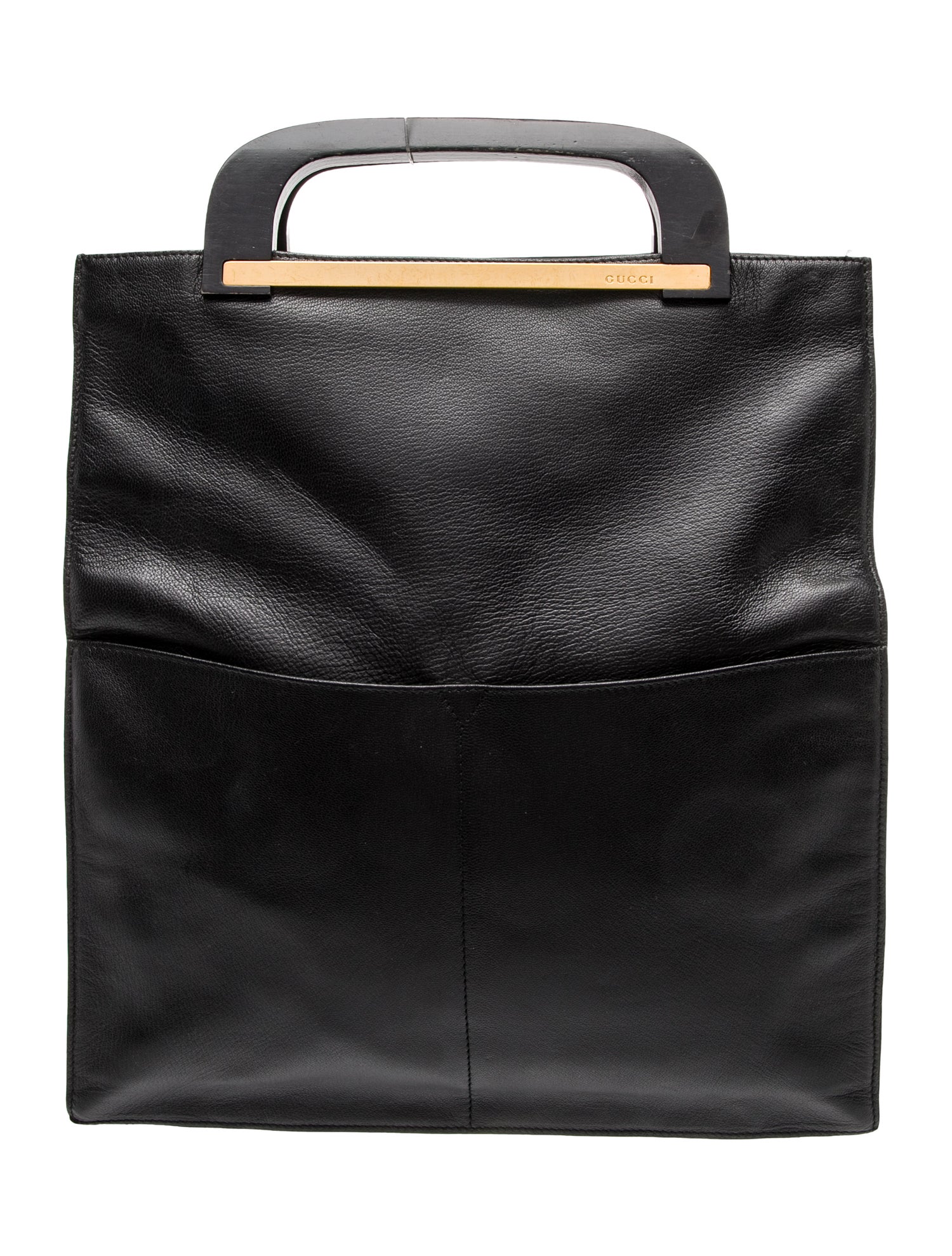 Gucci Leather Top Handle Bag