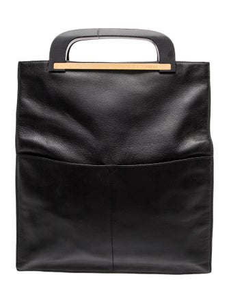 Gucci Leather Top Handle Bag