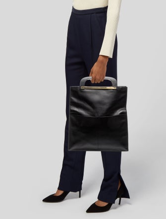 Gucci Leather Top Handle Bag