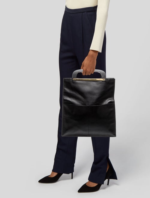 Gucci Leather Top Handle Bag