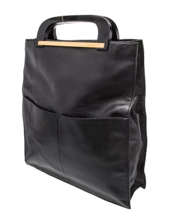 Gucci Leather Top Handle Bag