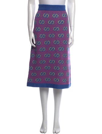 Gucci Wool Knee-Length Skirt