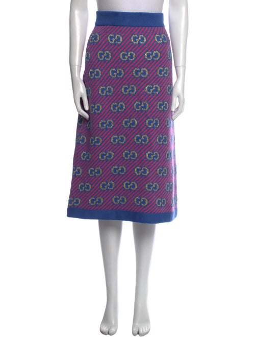 Gucci Wool Knee-Length Skirt