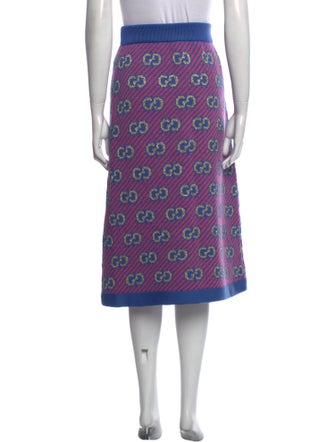 Gucci Wool Knee-Length Skirt