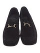 Gucci Horsebit Accent Suede Loafers
