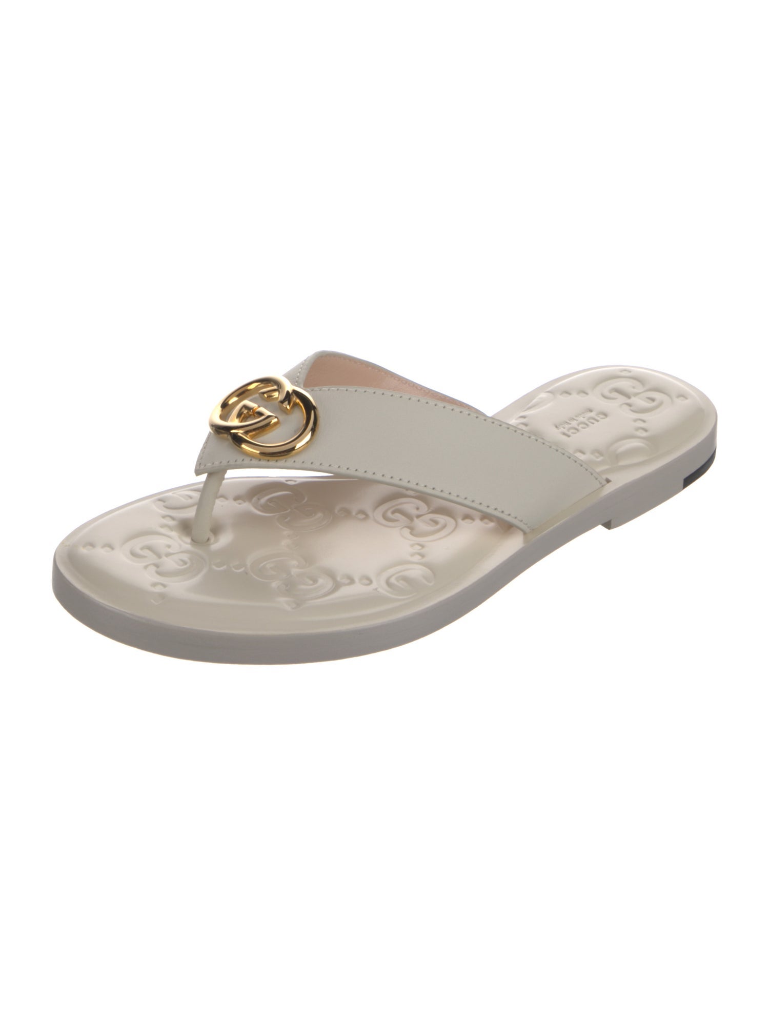 Gucci Leather Slides