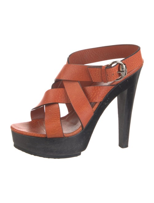 Gucci Leather Sandals
