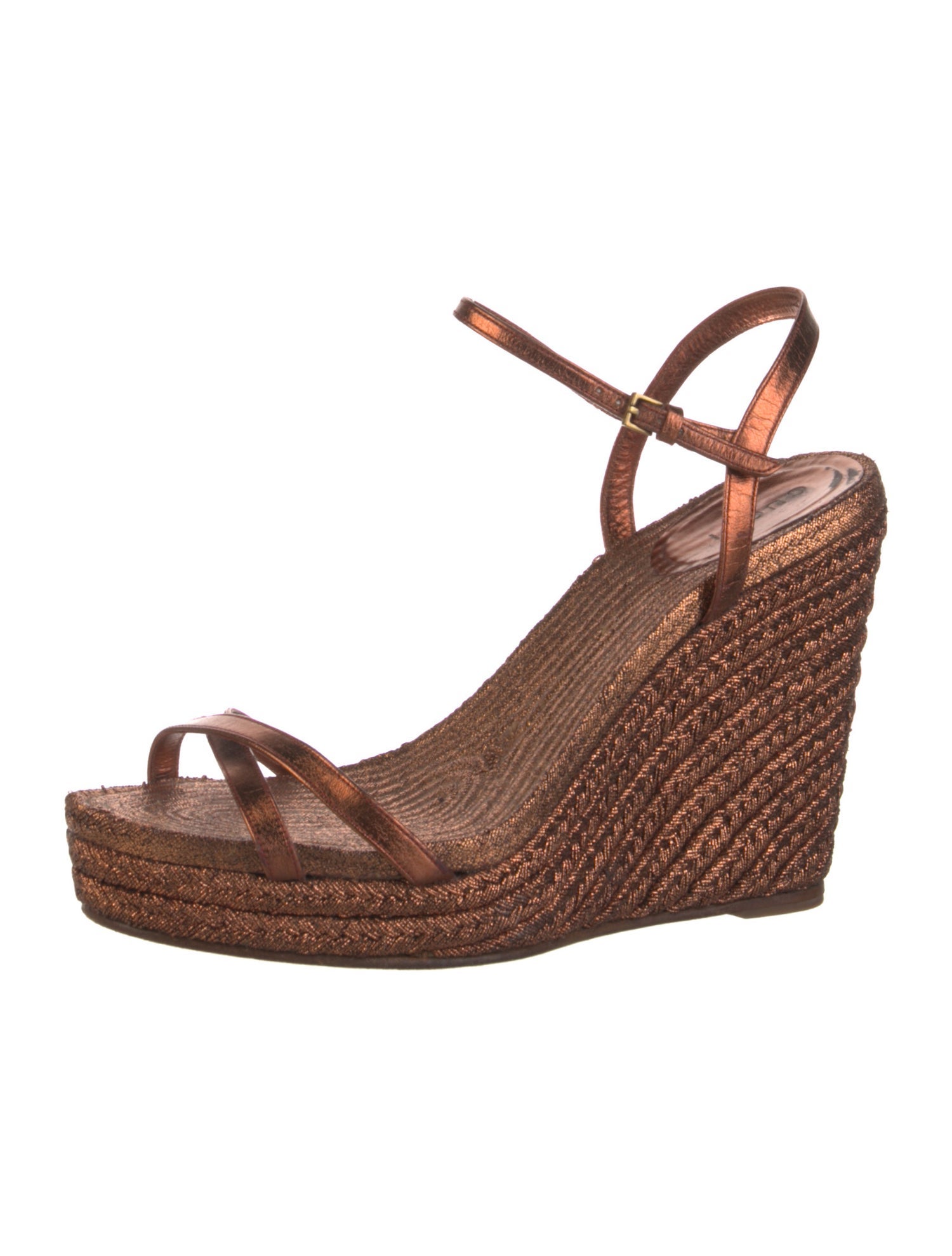 Gucci Leather Espadrilles