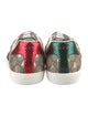 Gucci Leather Printed Sneakers