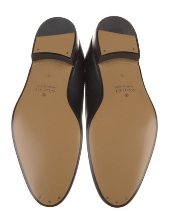 Gucci Leather Oxfords