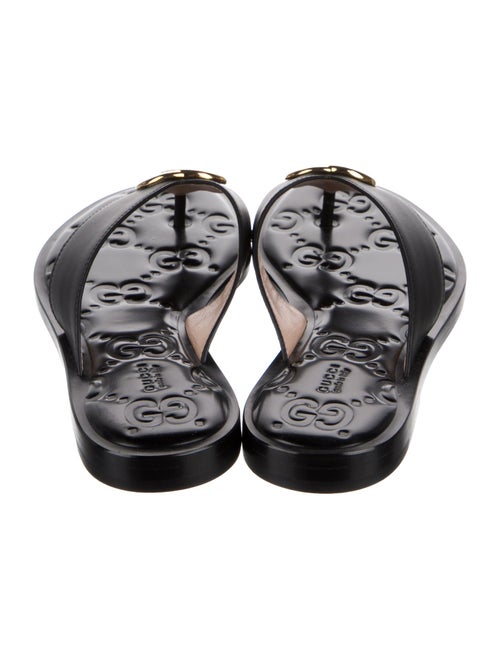 Gucci Leather Slides