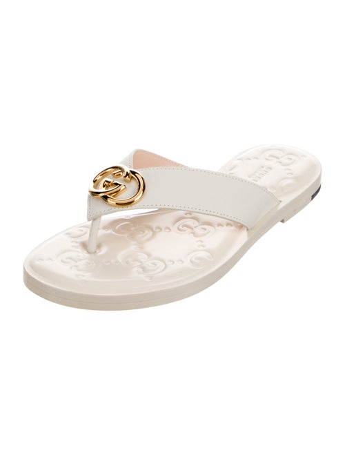 Gucci Leather Slides