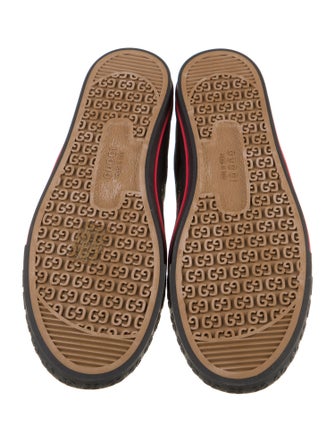 Gucci Web Accent Rubber Sneakers